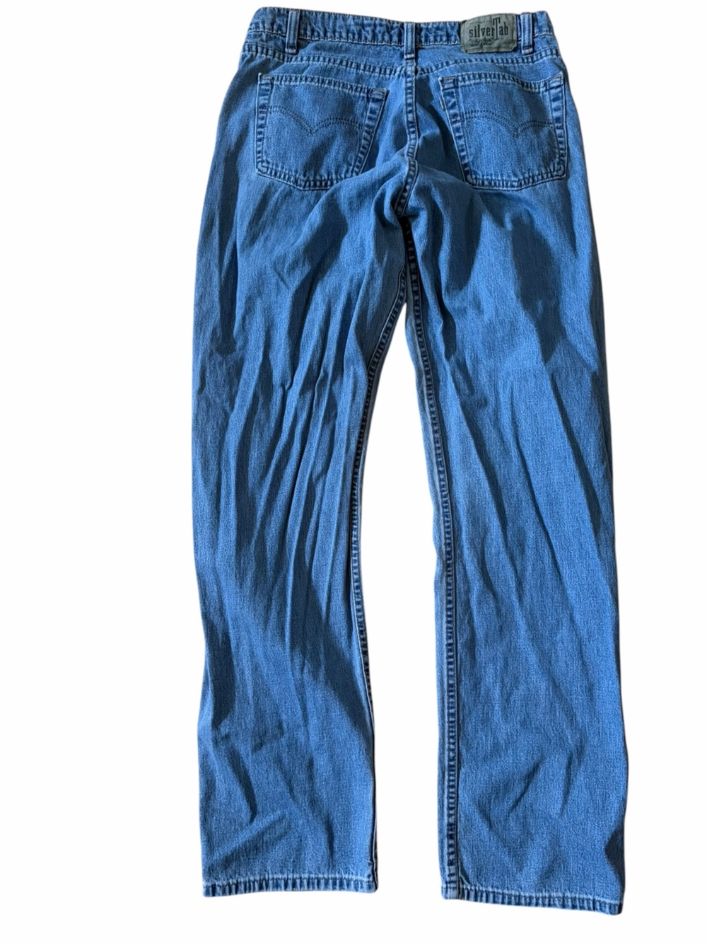 Vintage irregular Levis Silver Jeans Relaxed Fit Jeans 32x32 (fits 31)